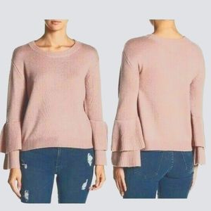 New 14th & union Sweater Tiered Belle sleeves